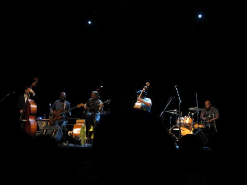 the only shot I got with all five musicians