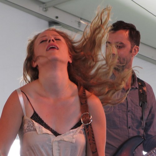 Kanene and Jason from Newport Folk Festival