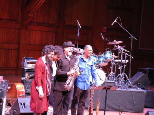 Leo Genovese, Esperanza Spalding, Joe Lovano, Jack DeJohnette (l to r)