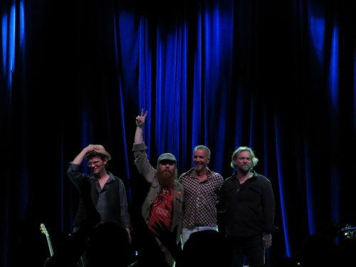 Southern Soul Assembly (Luther Dickinseon, Marc Broussard, JJ Grey, and Anders Osborne, l to r)