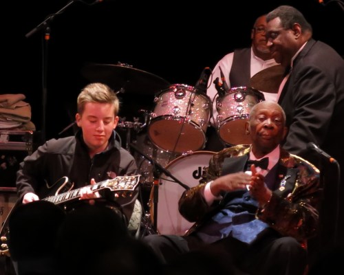 Quinn Sullivan and BB King