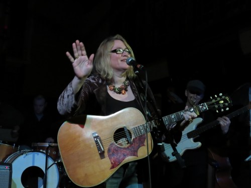 Susan (Richard and Andrew in background)