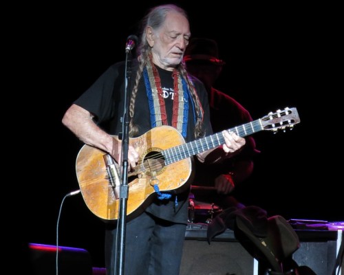 Willie (you can see the hold in the gee-tar)