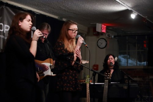 Paula Cole with Deni and Meghan