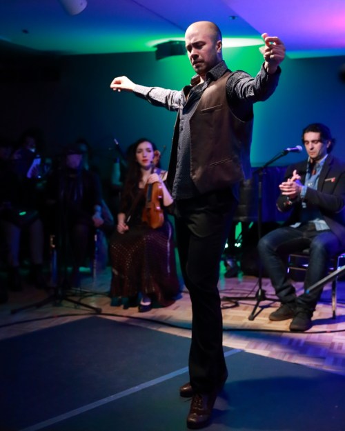 Nino de los Reyes with Tania and Ismael