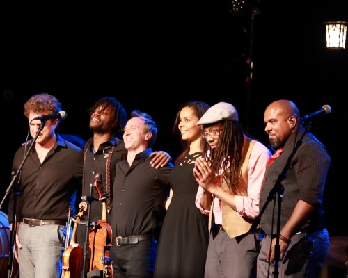 Jamie Dick, Malcolm Partson, Jason Sypher, Rhiannon Giddens, Hubby Jenkins, Rowan Corbett