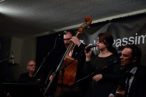 Marco Giovino, Zachariah Hickman, Deni Hlavinka, Mark Erelli (l to r)