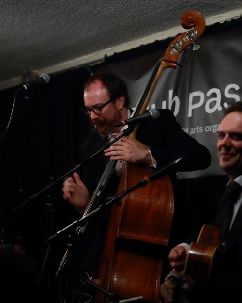 Marco Giovino, Zachariah Hickman, Mark Erelli (l to r)