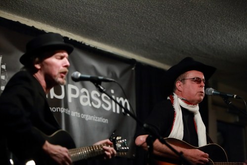 Tom  Russell and Thad Beckman