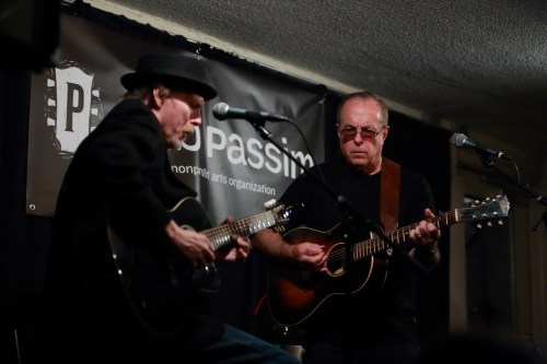 Tom  Russell and Thad Beckman