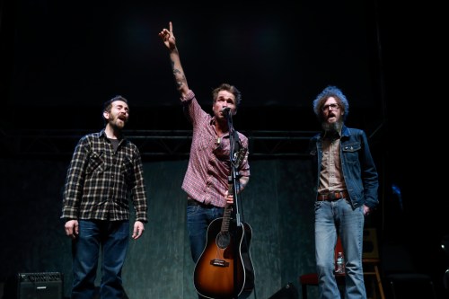 Dan Blakeslee, Joe Fletcher, Ian Fitzgerald (l to r)