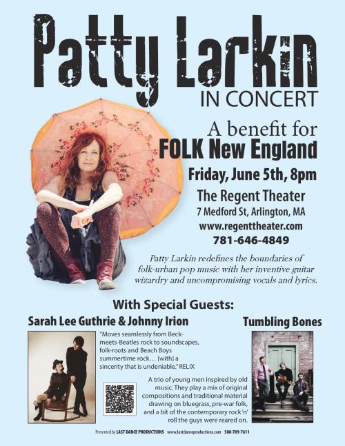 Folk New England Fundraiser Poster