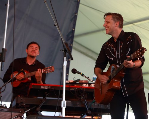 Jacob Valenzuela and Joey Burns of Calexico