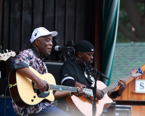 Buddy Guy and Ric Hall