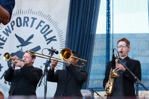 Jon Durbin, Michael Razo, Cory Wilson of The Suffers