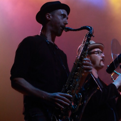 Anderson East's saxophonist