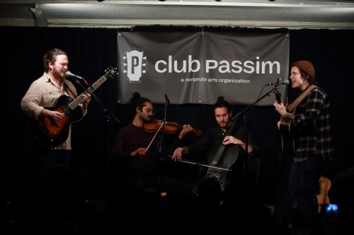 The DuPont Brothers with Auyon Mukharji and Harris Paseltiner