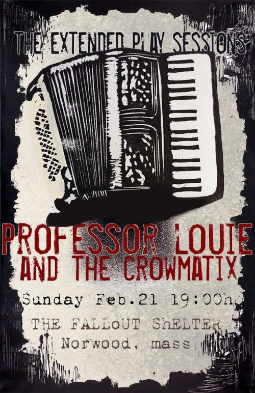 Professor Louie and the Crowmatix (Official Poster)