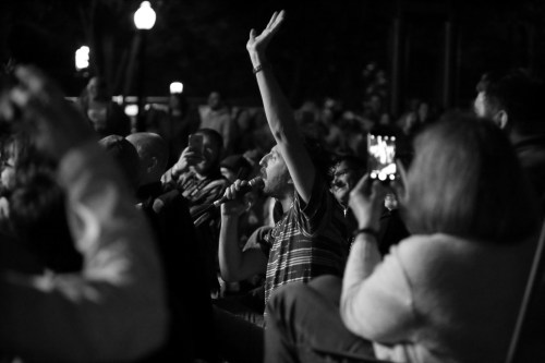 Ryan Miller in the audience