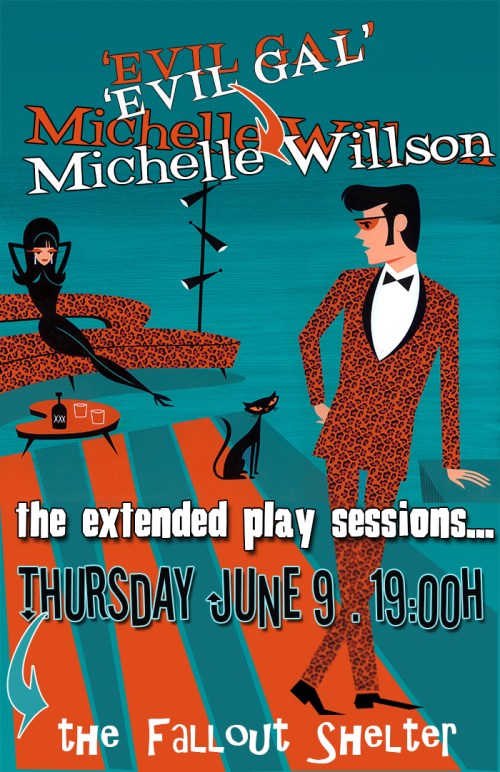 Michelle 'Evil Gal' Willson (Official Poster)