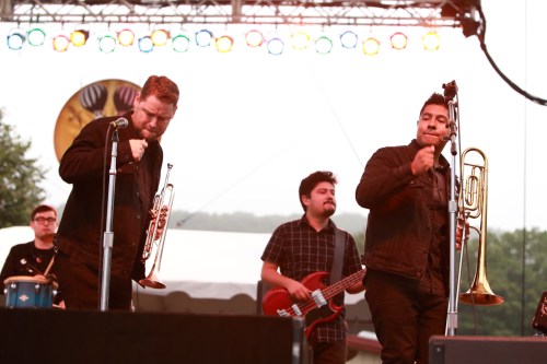 The Suffers (Jon Durbin, Adam Casteneda, Kevin Bernier, l to r)